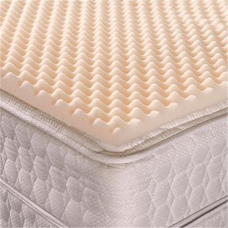 GENEVA HEALTHCARE Geneva Healthcare CM-33273D Convoluted Foam Mattress Pad; HOSPITAL Size Topper - 3 x 32 x 73 in. - 1.35 Density CM-33273D